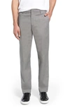 Bonobos Weekday Warrior Athletic Fit Stretch Dress Pants In Friday Grey Yarn Dye