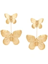 Jennifer Behr Pamela Butterfly Earrings In Gold