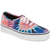 Vans 'authentic' Sneaker In Tie Dye Multi/ True White