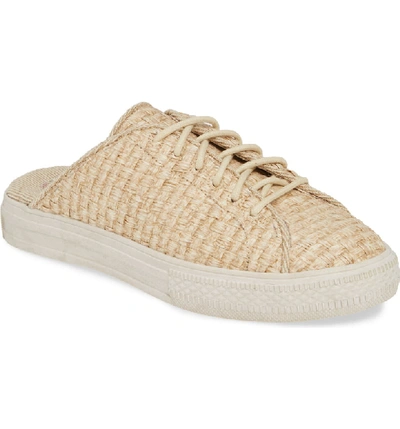 Band Of Gypsies Coast Sneaker Mule In Sand Woven