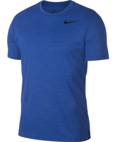 Nike Men's Superset Breathe Training Top In Blue