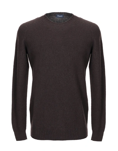 Drumohr Sweaters In Brown