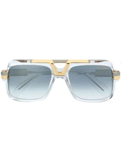 Cazal Oversized Sunglasses In Weiss