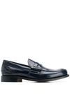 Church's Tunbridge Slip-on Loafers In Navy