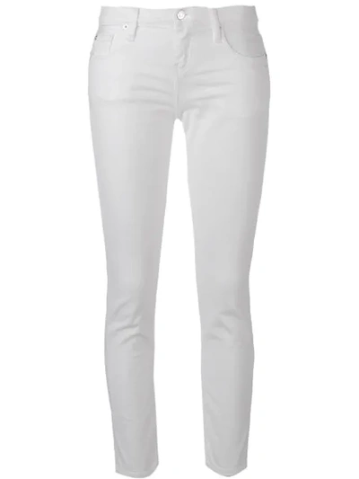 Iro Low Rise Skinny Jeans In White