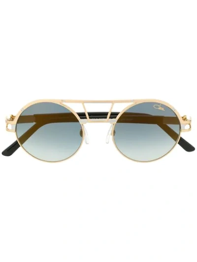 Cazal Round Aviator Sunglasses