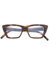 Saint Laurent Sl 291 Glasses In Brown