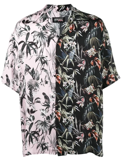 Represent All-over Print Shirt - Pink In Pink