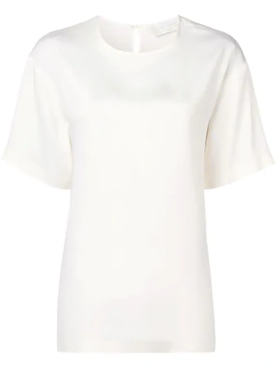 Alberta Ferretti Loose Fit T-shirt In White
