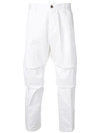 Dsquared2 Tapered Trousers In White