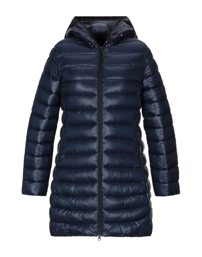 Mangano Down Jackets In Blue