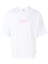 Gcds Embroidered T-shirt In White