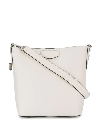 Dkny Sullivan Bucket Bag In White