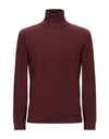 Drumohr Turtlenecks In Brick Red