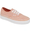 Vans 'authentic' Sneaker In Chambray Carnelian/ True White