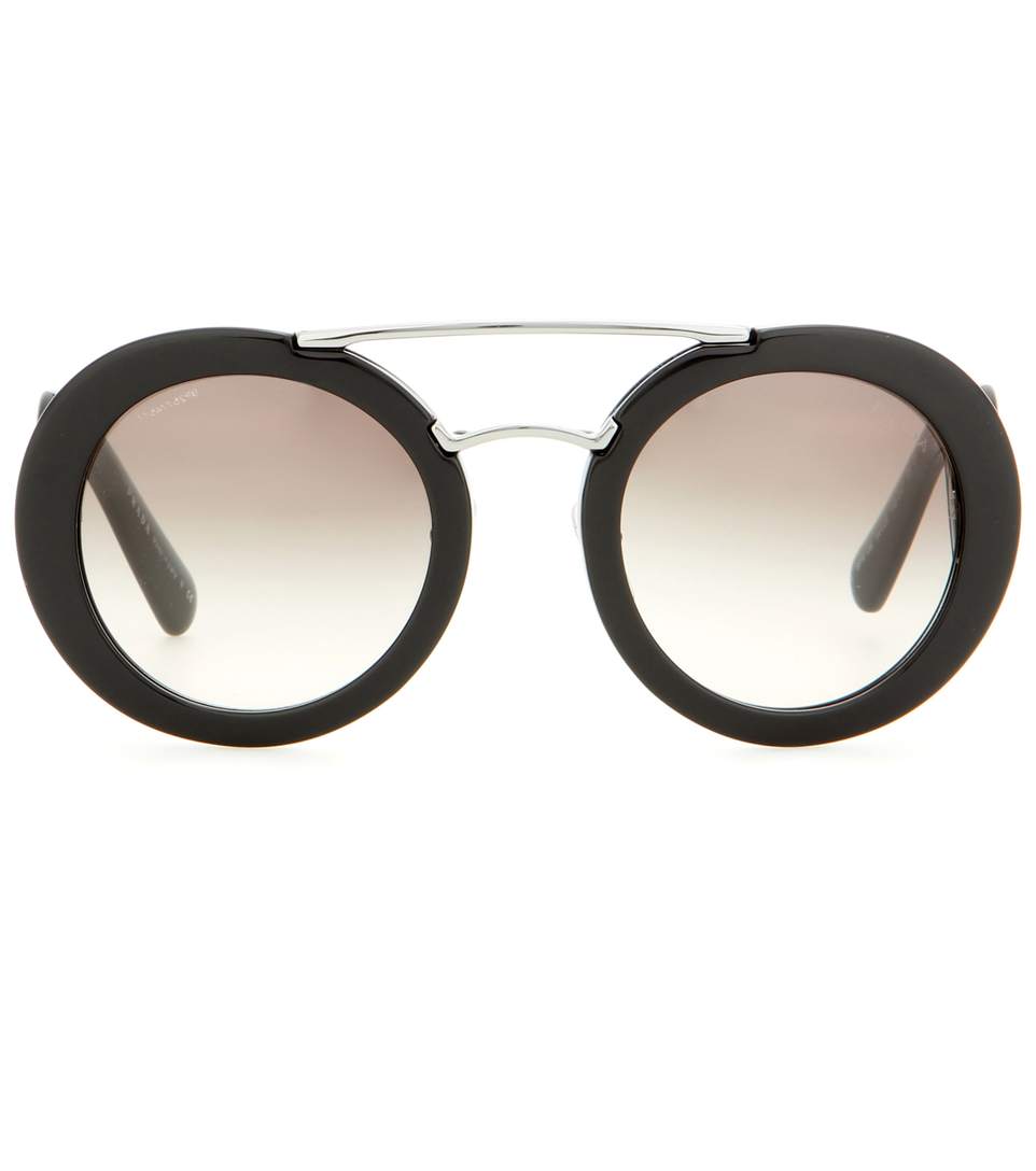 prada round sunglasses