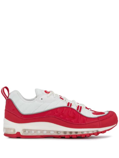Nike Air Max 98 Gundam Sneakers In Red Modesens