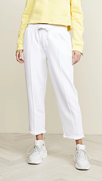 Atm Anthony Thomas Melillo French Terry Pants In White