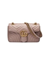 Gucci Marmont Shoulder Bag In Pink