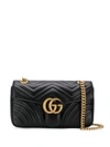 Gucci Marmont Shoulder Bag - Black