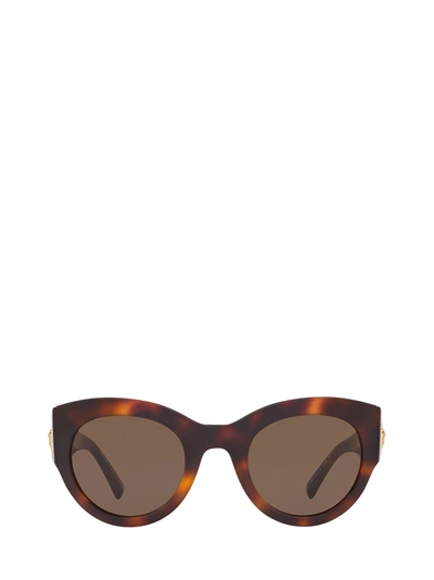 Versace Ve4353 Havana Female Sunglasses