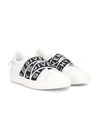 Givenchy White 4g Elastic Urban Knots Sneakers