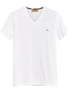 Burberry Jadford Jersey T-shirt In White