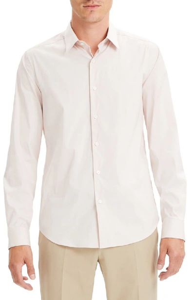 Theory Sylvain Slim Fit Long Sleeve Sport Shirt In Tint