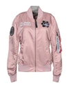 Alpha Industries Ma-1 Moon Landing Reversible Bomber Jacket In Pink