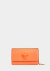 Versace Palazzo Evening Bag With Chain In Orange