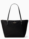 Kate Spade Watson Lane Maya Nylon Tote - Black