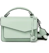 Botkier Cobble Hill Leather Crossbody Bag - Green In Soft Sage