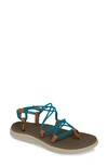 Teva Voya Infinity Sandal In Deep Lake Fabric