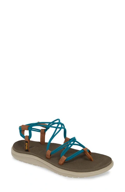 Teva Voya Infinity Sandal In Deep Lake Fabric