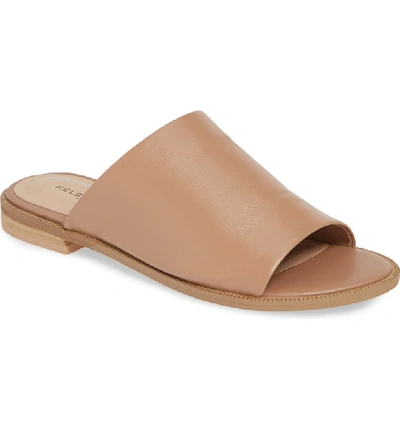 Kelsi Dagger Brooklyn Ruthie Slide Sandal In Nude Leather