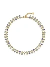 Temple St Clair Royal Bm 18k Yellow Gold, Moonstone, Aquamarine, Tanzanite & Diamond Necklace