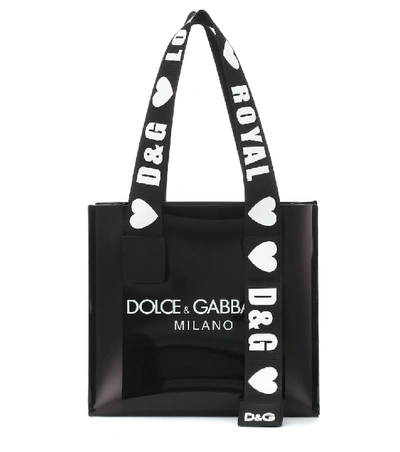 Dolce & Gabbana Street Shopper Tote In Black