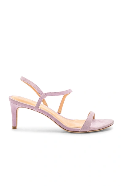 Joie Madi Suede Slingback Sandals In Lilac