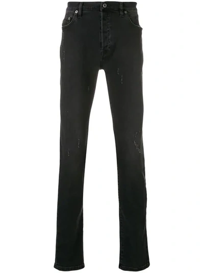 Valentino Jeans Im Five-pocket-design In Black