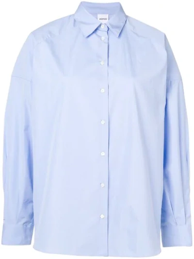 Aspesi Loose-fit Shirt - 蓝色 In Blue