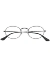 Ray Ban Round Frame Glasses In Black