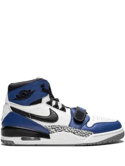 Jordan Air  Legacy 312 Nrg "storm Blue" Sneakers In White