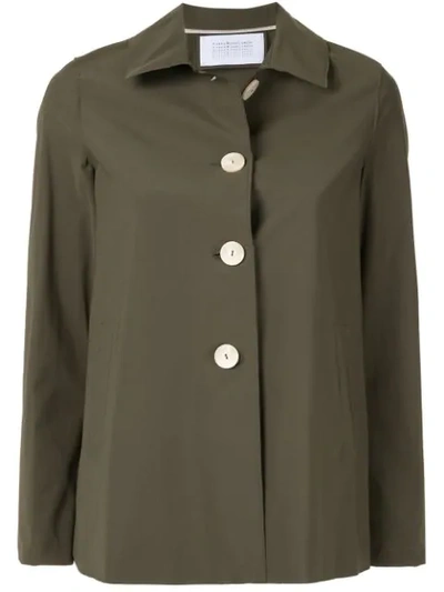 Harris Wharf London 'loden Light' Jacke In Green