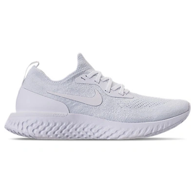 Nike Women's Epic React Flyknit Running Shoes, White