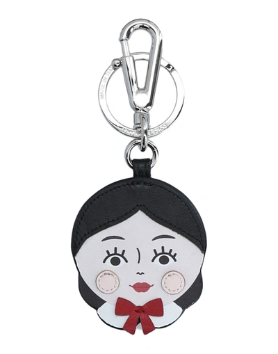 Dolce & Gabbana Key Ring In Black