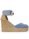 Castaã±er Chiara Heeled Espadrilles In Blue