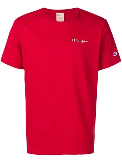 Champion Jersey T-shirt In Red