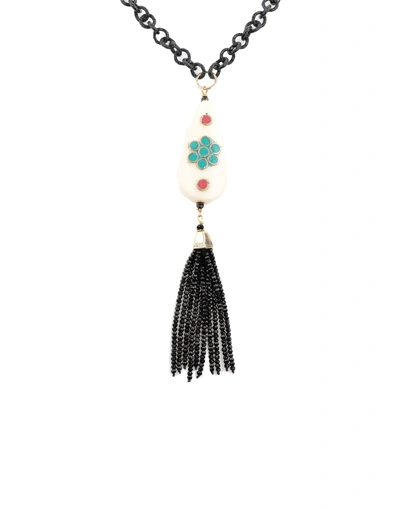 Almala Necklace In Black