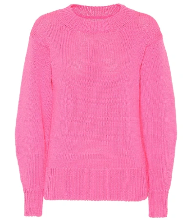 Isabel Marant Étoile Zino Knit Sweater In Pink