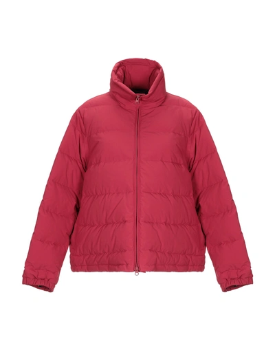 Aspesi Down Jacket In Red